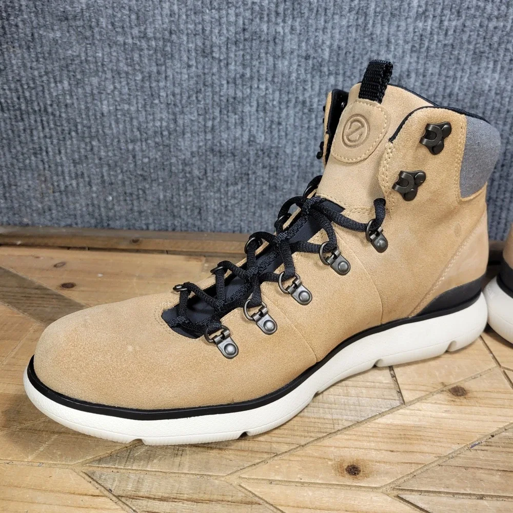 Cole Haan Zerogrand Omni Hiker Mens 11.5 Waterproof Hiking Boots Beige C35580
